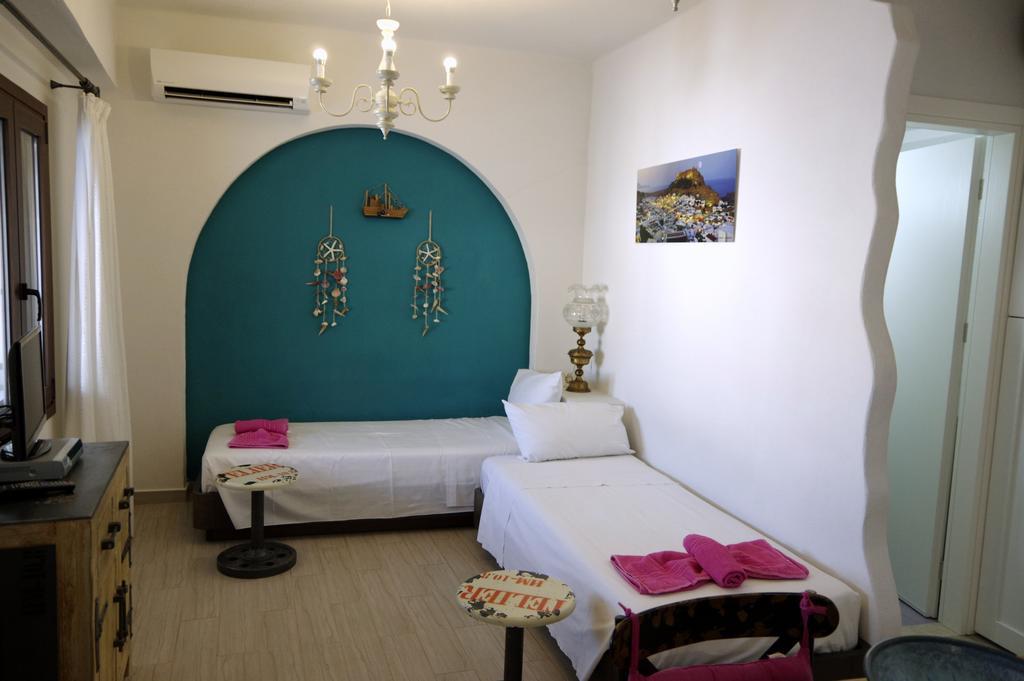 Eleni Boutique Apartment Lindos  Chambre photo